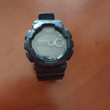CASIO G-SHOCK 블랙 디지털 시계