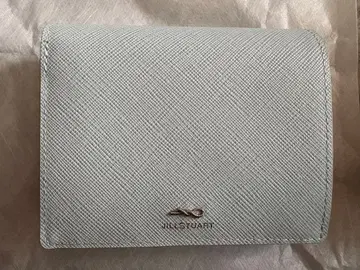 질 스튜어트 접이식 지갑 아쿠아 블루