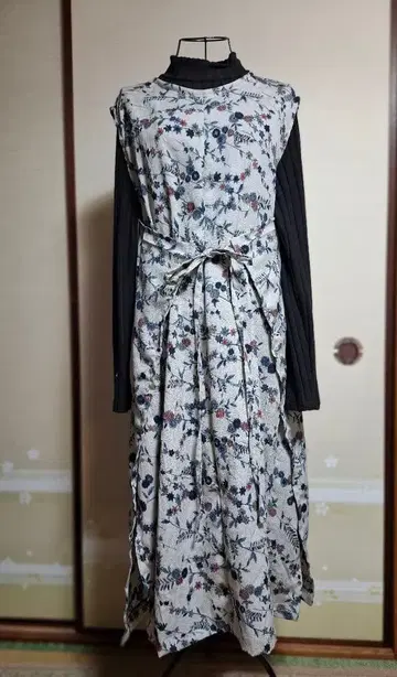 기모노 리메이크 175 에이프런 원피스