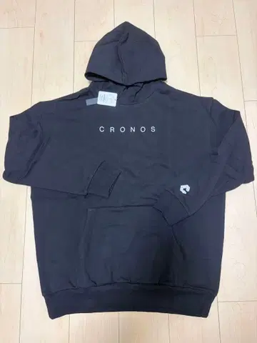 CRONOS 블랙 후드티 40(L)