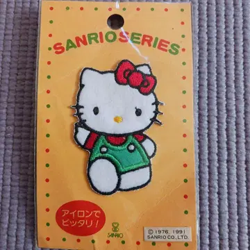 [ 당시물, 1991년 ] 헬로키티 와펜 SANRIO 레트로 빈티지