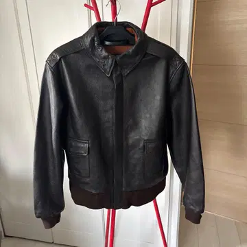 YMCLKY TYPE A-2 가죽 자켓 사이즈 44 다크 브라운