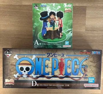 제일복권 원피스 A상+D상 THE GIGANT NAME 기가인트 네임