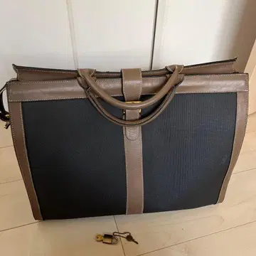 던힐 비즈니스백 토트백 블랙/브라운