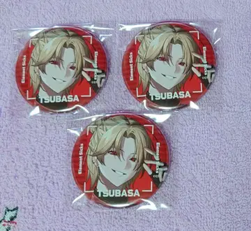 EL6 Element Sicks 캔뱃지 츠바사 RWY 등신 3개