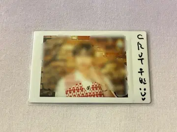 CRAVITY 친필 사인 포함 폴라로이드 우빈 woobin 4