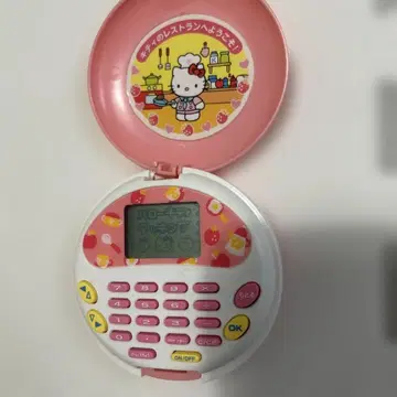 헤이세이 레트로 당시물 헬로키티 쿠킹 오시goto 챌린지 컴팩트