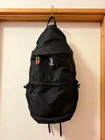 DOD 패커블 카마보코 백팩 블랙