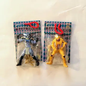 죠죠의 기묘한 모험 제3부 스탠드 가동 피규어 2개 세트