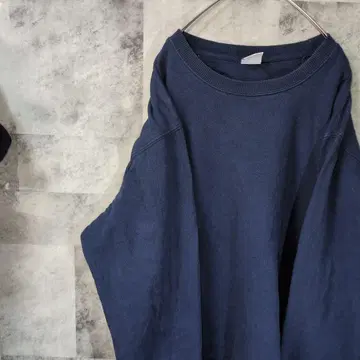 무지 맨투맨 트레이닝복 네이비 빅 오버 사이즈 XL C50,2