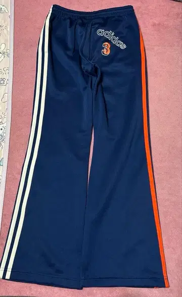 아디다스 저지 adidas 네이비 사이드 스트라이프 팬츠 트랙 팬츠