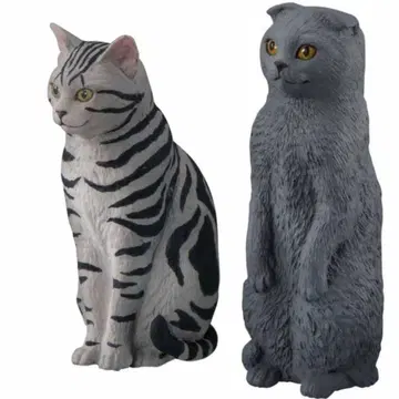 고양이 무장 3 중간 사이즈 (전 4종) 고양이 피규어 모리구치 오사무