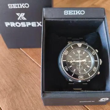 SEIKO PROSPEX 솔라 블랙