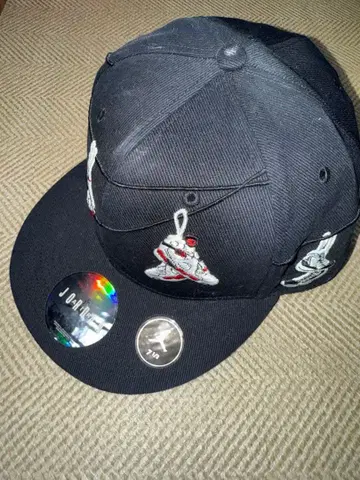 Jordan 블랙 야구 모자 7 1/2
