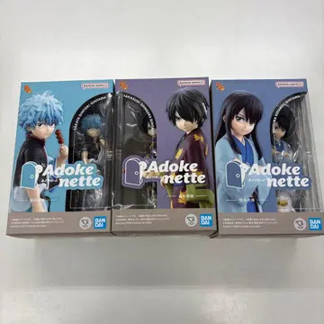 BANDAI Adoke nette 은혼 피규어 3체 세트