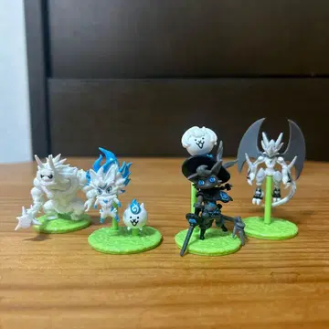 냥코 대전쟁 초코 서플라이즈 4종 세트 다크 달타냥 포노우