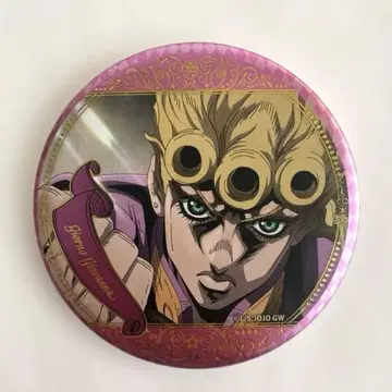 죠죠의 기묘한 모험 애니메이션 10주년 기념 캔뱃지 죠르노 죠바나