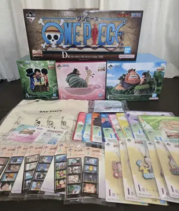 제일복권 원피스 드라마틱 메모리즈 D상 피규어 세트