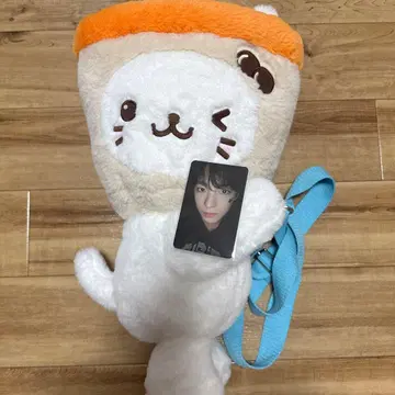 NCTWISH 유우시 캐릭터 백 버블냥 봉제 인형