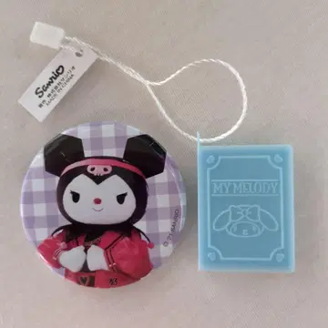 쿠로미 캔뱃지 & 마이멜로디 스트랩
