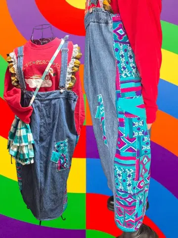 리메이크 빅 실루엣 오버롤