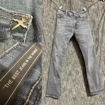 Tramarossa 세계 최고의 데님 슈퍼 스트레치 블랙 데님 고급