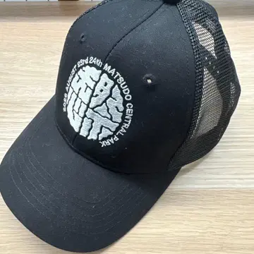 텐신제 메쉬 캡 블랙 나스카와 텐신 이벤트 한정판