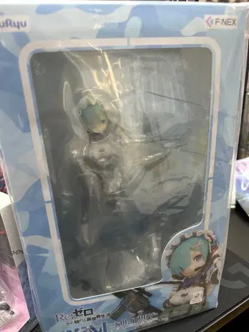 묶음 판매 리제로 렘 F:NEX 밀리터리 캐릭터 애니 특전 있음