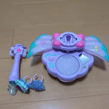 프리큐어 머메이드 아쿠아 팩트 반지 4개 세트