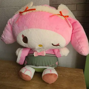 마이멜로디 봉제 인형 모후미미 레트로 로리타 인형 BIG 타입
