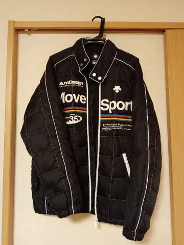 DESCENTE Move Sport 다운 자켓 블랙