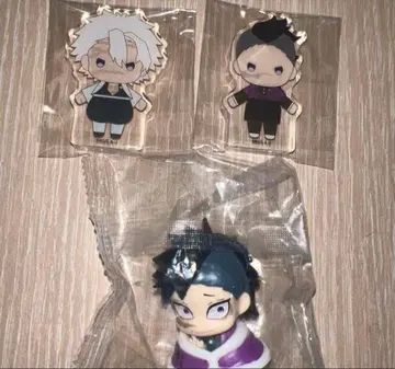 귀멸의 칼날 유라후와 아크릴 블록 시나즈가와 겐야 시나즈가와 사네미