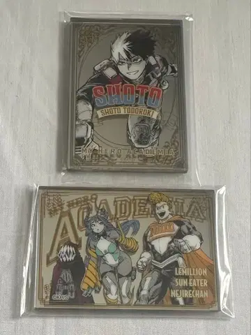 히로아카 원화전 펍 미러풍 아크릴 스티커 2종 세트 2