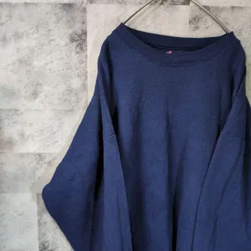 무지 맨투맨 트레이닝복 네이비 빅 오버사이즈 XL C50,6