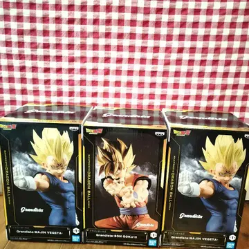 드래곤볼 Z Grandista 손오공 마신 베지터 피규어