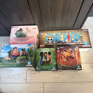 원피스 제일복권 피규어 5체 세트