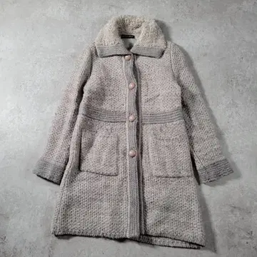 [ 새상품급 ] GEORGES RECH 조르주 레쉬 니트 코트 L 40