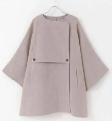 SENSEOFPLACE 판초 케이프 코트