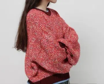 니코앤드 컬러 네프 니트 풀오버