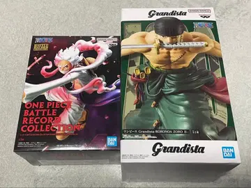 원피스 조로 Grandista 피규어 & 루피 니카 피규어 세트