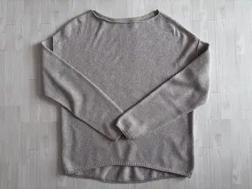 새상품급 투모로우랜드 코튼 보트넥 니트 풀오버