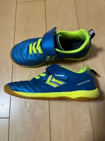 hummel PRIMORE 풋살화 파랑/옐로우 그린