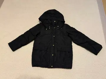 niko and 후드 부착 다운 자켓 블랙 L 사이즈