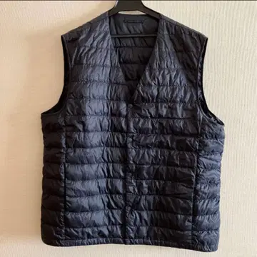 유니클로 울트라 라이트 다운 베스트 네이비 남성용 XL