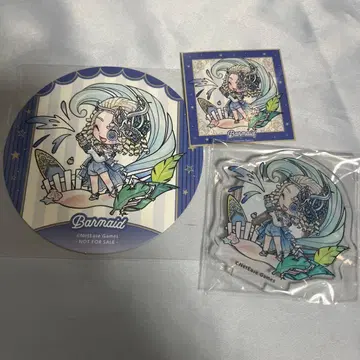 제5인격 스이파라 코스터 아크릴 스탠드 스티커 바 메이드