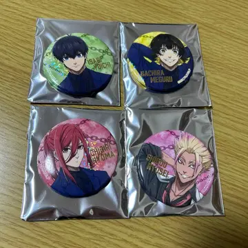 블루 록 전시회 트레이딩 홀로그램 금박 캔뱃지 묶음 판매