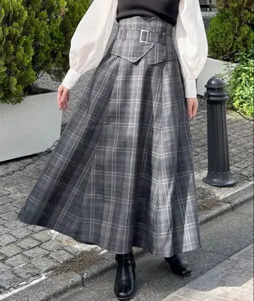 코르셋 도킹 플레어/스커트 INGNI