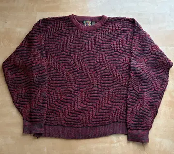 90s 아크릴 니트 세인트 존스 베이 랜드스 엔드 에디 바우어 패턴