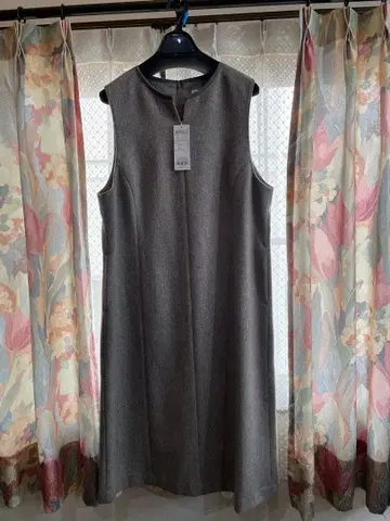 그레이 슬리브리스 원피스 M