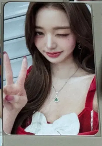 IVE withmuu 원영 트레이딩 카드 wonyoung 럭키 드로우